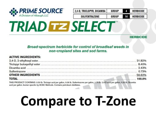 Triad TZ Select Herbicide